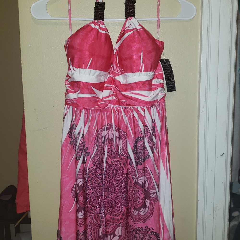 Pink dress